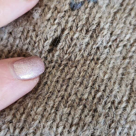 Stanley Blacker Vintage Grandpacore 100% Shetland Wool Argyle Sweater, L - Picture 6 of 7